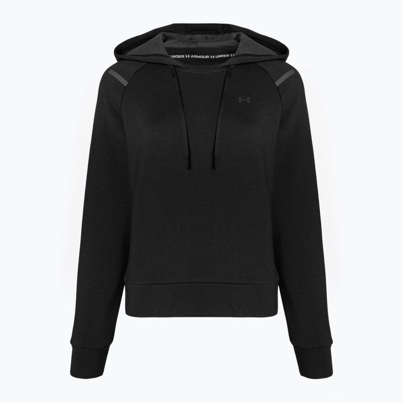 Moteriški Under Armour Fleece Hoodie black/black 4