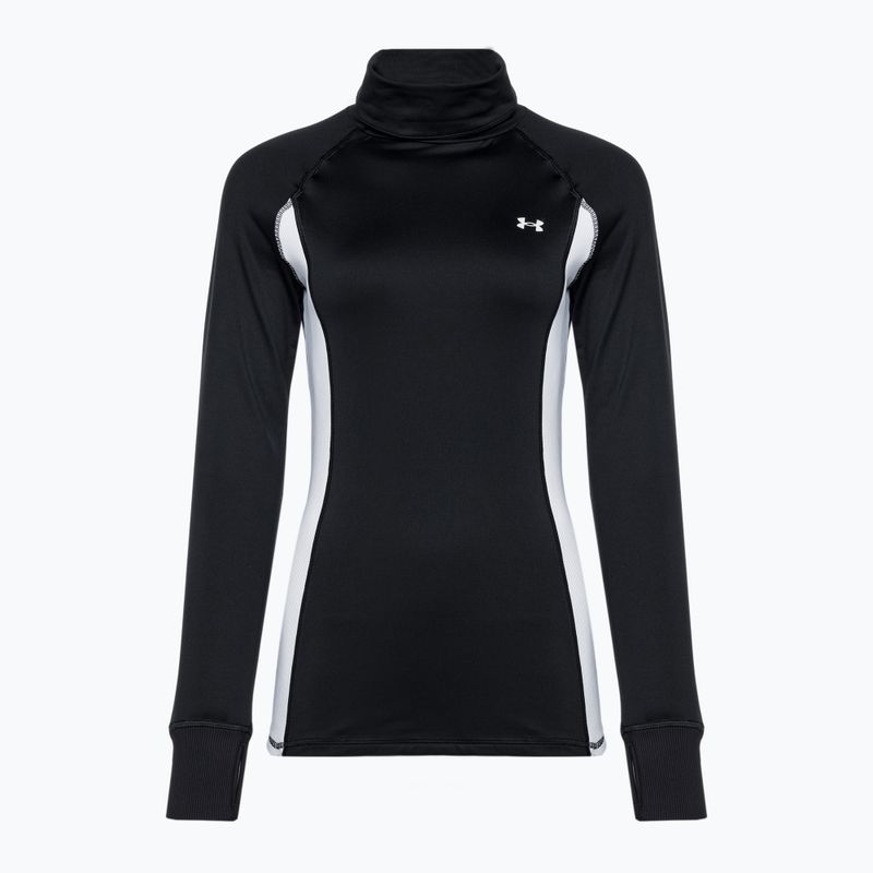 Moteriški "Under Armour Train CW Funnel Neck" džemperiai juoda/laimo geltona/balta 4