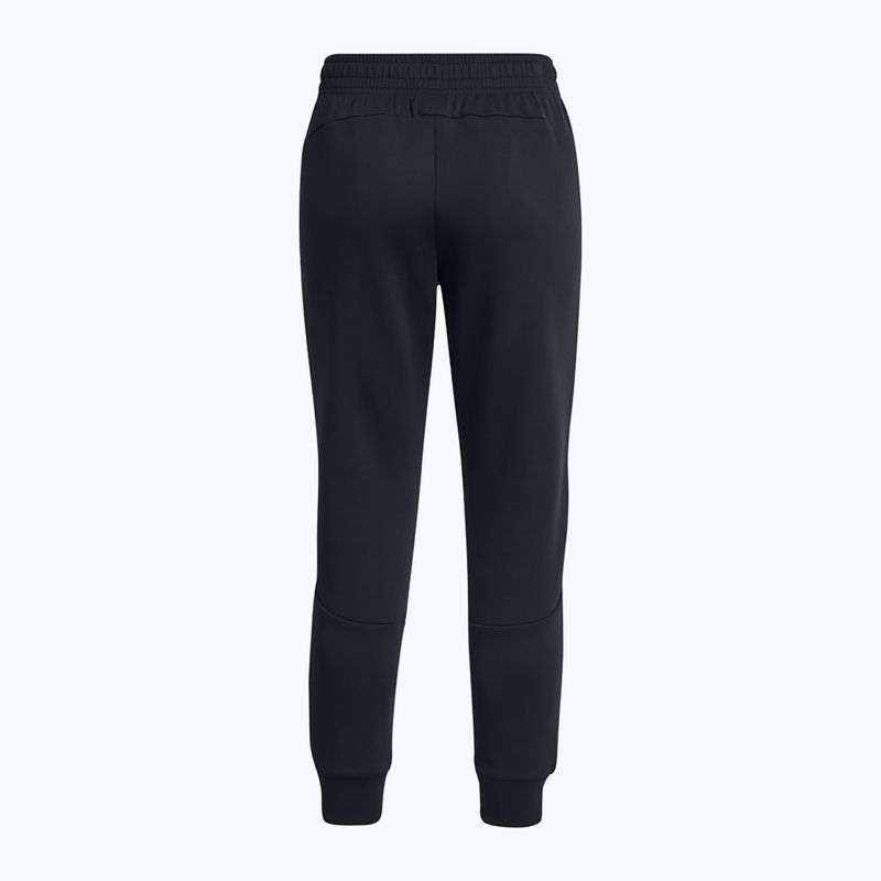 Moteriškos kelnės Under Armour Unstoppable Fleece Jogger black/black 7