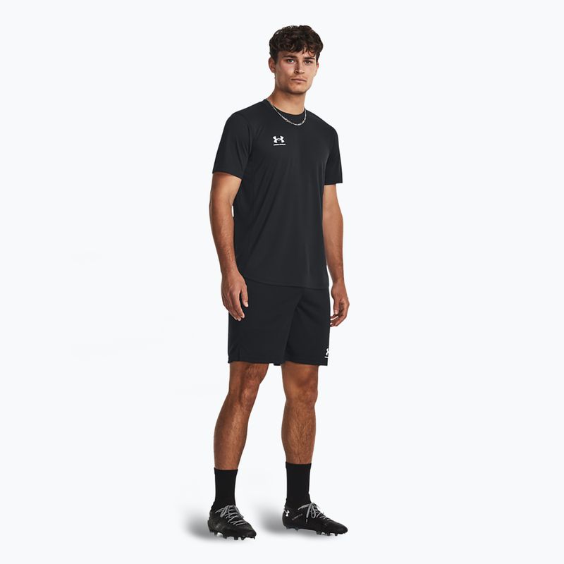 Vyriški futbolo marškinėliai Under Armour Challenger Train black/white 2