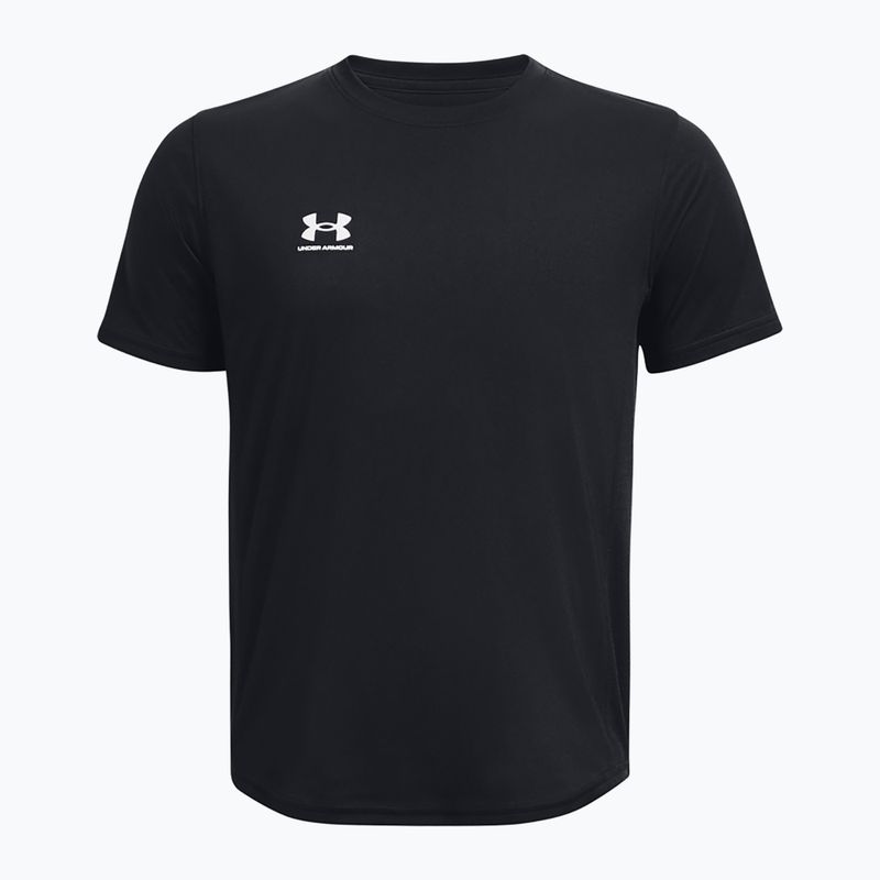 Vaikiški futbolo marškinėliai Under Armour Challenger Train black/white