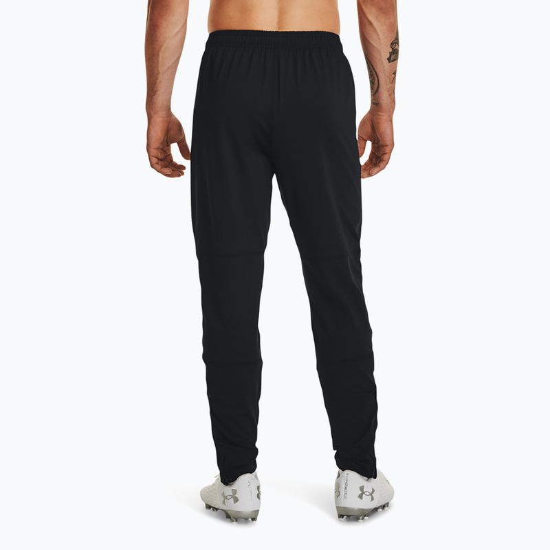 Vyriškos futbolo kelnės Under Armour Challenger Train black / white 3