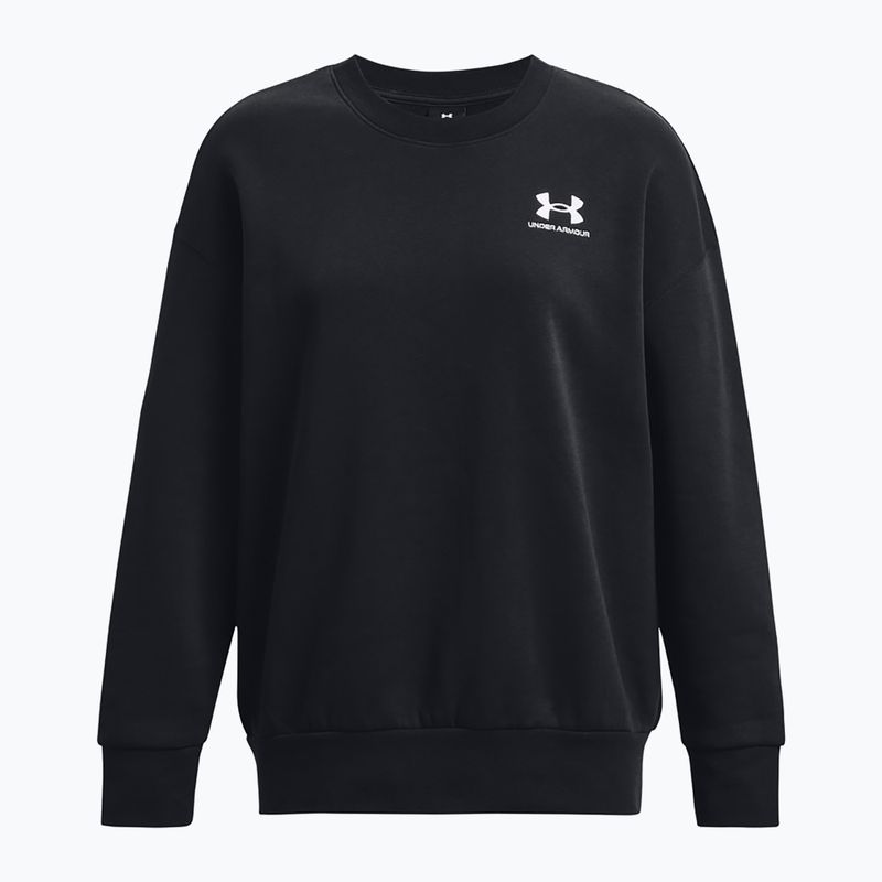 Moteriškas džemperis Under Armour Icon Fleece Crew black/white 5