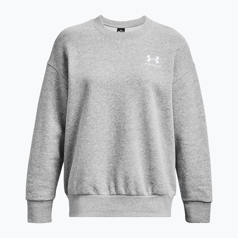 Moteriškas džemperis Under Armour Icon Fleece Crew mod gray light heather/white 9