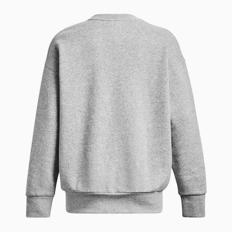 Moteriškas džemperis Under Armour Icon Fleece Crew mod gray light heather/white 10