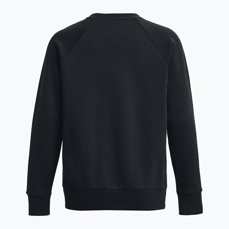 Moteriškas džemperis Under Armour Rival Fleece Crew black/white 6