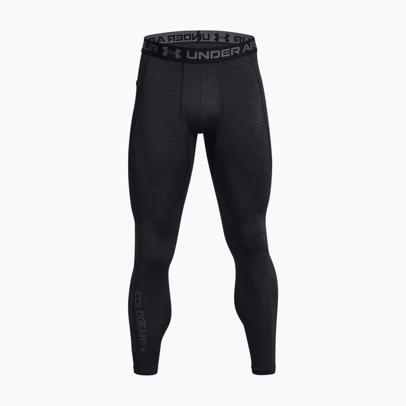 Vyriškos treniruočių tamprės Under Armour ColdGear Twist black/pitch gray 5