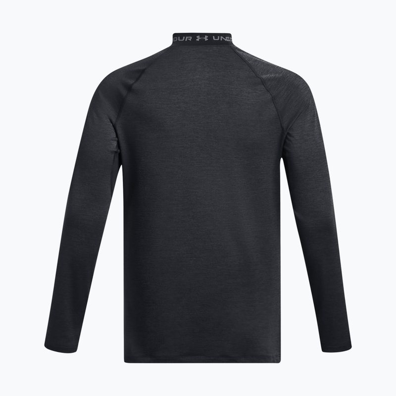 Vyriški marškinėliai Under Armour ColdGear Twist Mock black/pitch gray 4