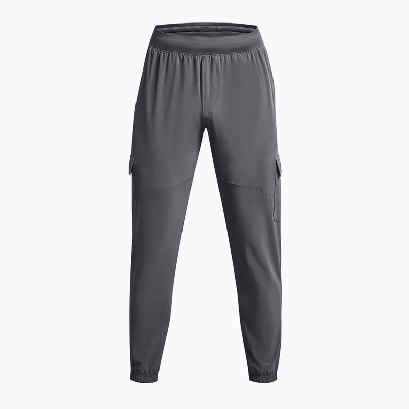 Vyriškos kelnės Under Armour Stretch Woven Cargo pitch gray/black 5