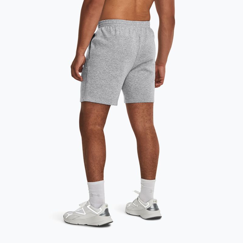 Vyriški treniruočių šortai Under Armour Unstoppable Fleece mod gray/black 3