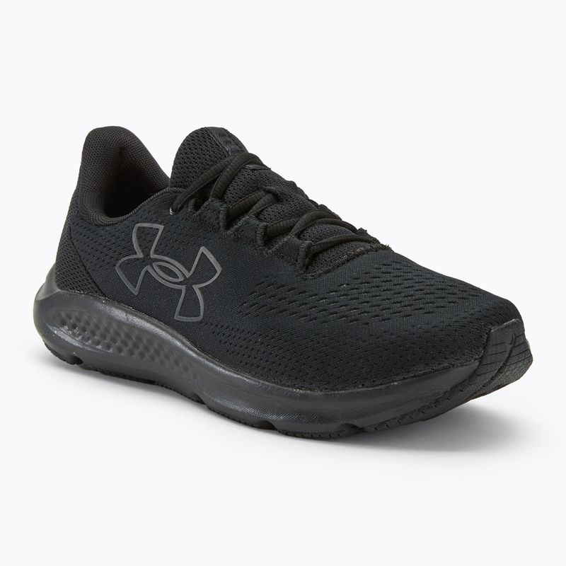 Under Armour Charged Pursuit 3 Big Logo black/black/black vyriški bėgimo bateliai