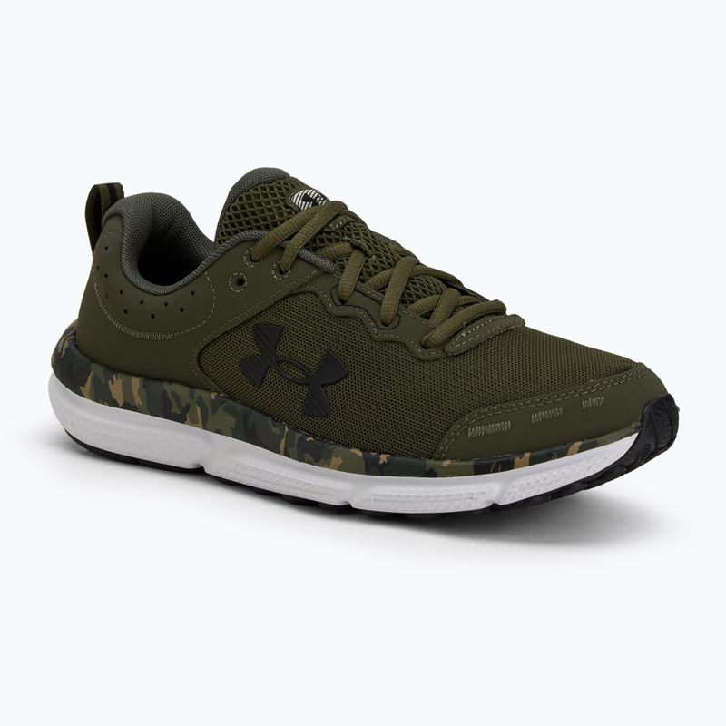 Vyriški bėgimo bateliai Under Armour Charged Assert 10 Camo marine od green/marine od green/black