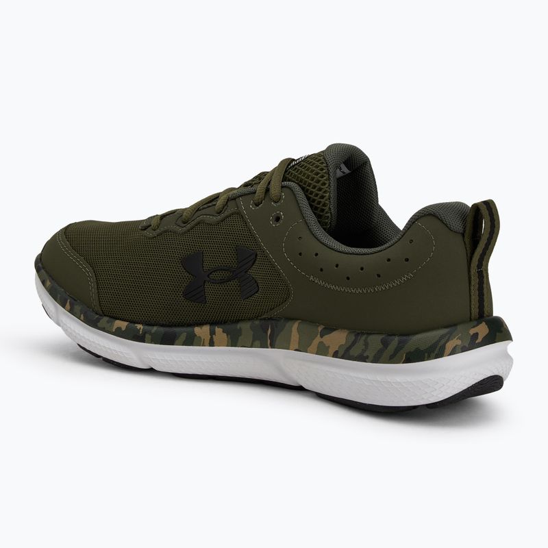 Vyriški bėgimo bateliai Under Armour Charged Assert 10 Camo marine od green/marine od green/black 3