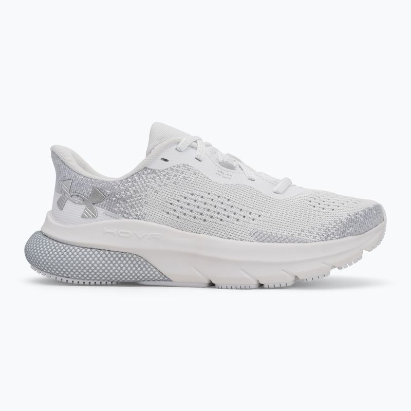 Moteriški bėgimo bateliai Under Armour Hovr Turbulence 2 white/white/metallic silver 2