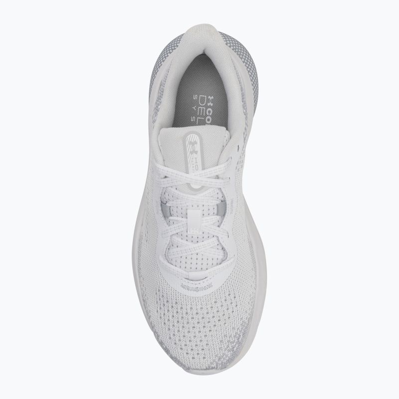 Moteriški bėgimo bateliai Under Armour Hovr Turbulence 2 white/white/metallic silver 5