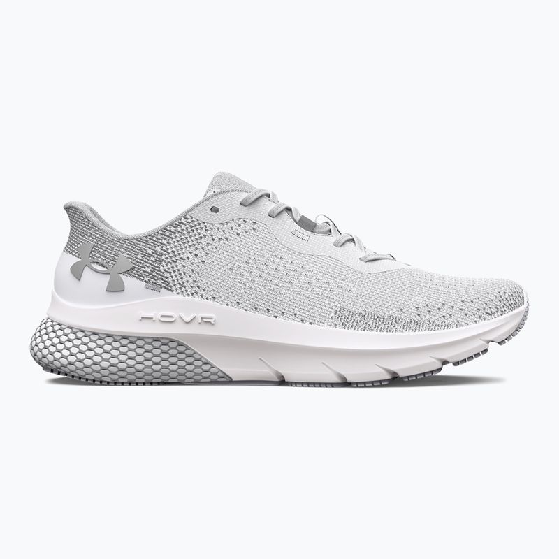 Moteriški bėgimo bateliai Under Armour Hovr Turbulence 2 white/white/metallic silver 8