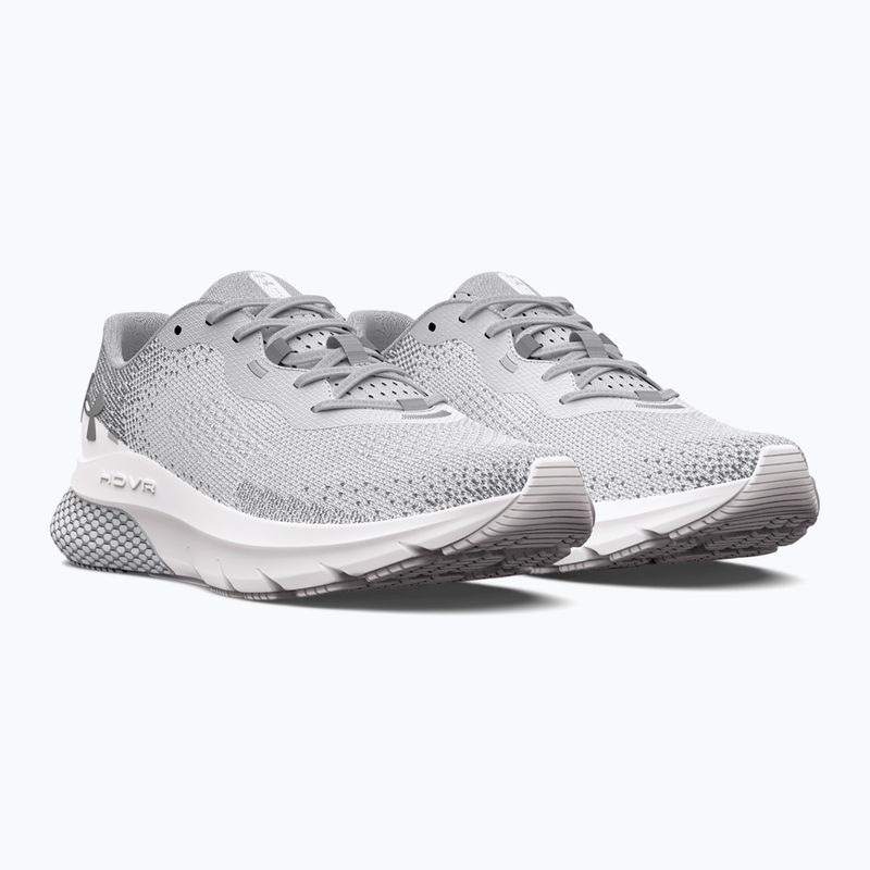 Moteriški bėgimo bateliai Under Armour Hovr Turbulence 2 white/white/metallic silver 10