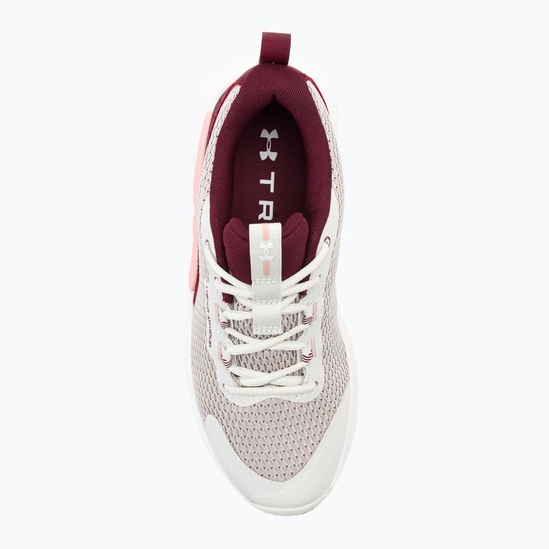 Moteriški treniruočių bateliai Under Armour W Dynamic Select white clay/deep red/white 6