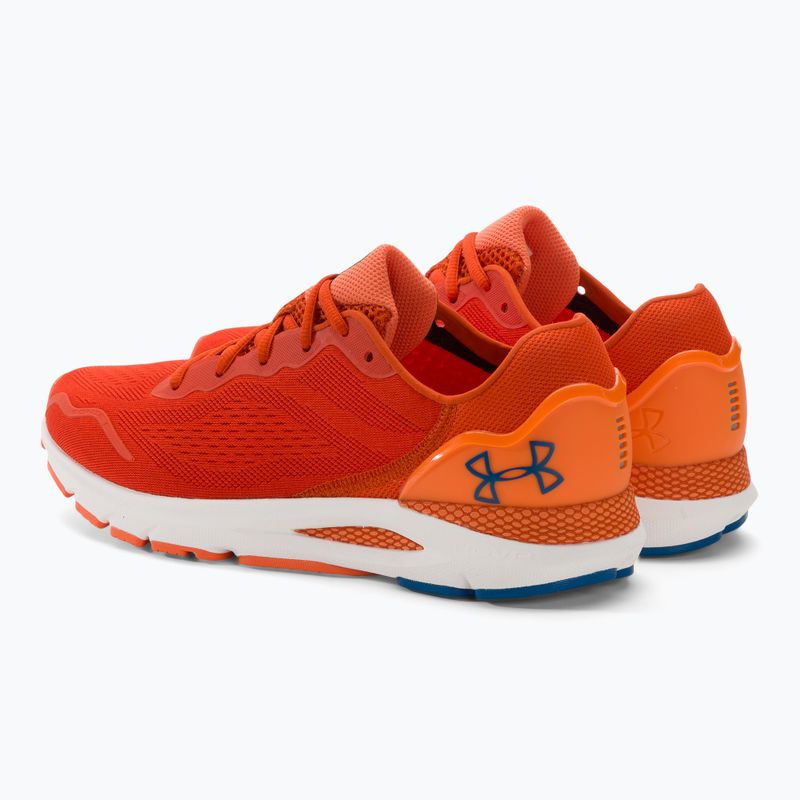 Under Armour Hovr Sonic 6 vyriški bėgimo bateliai scorched/varsity blue 4