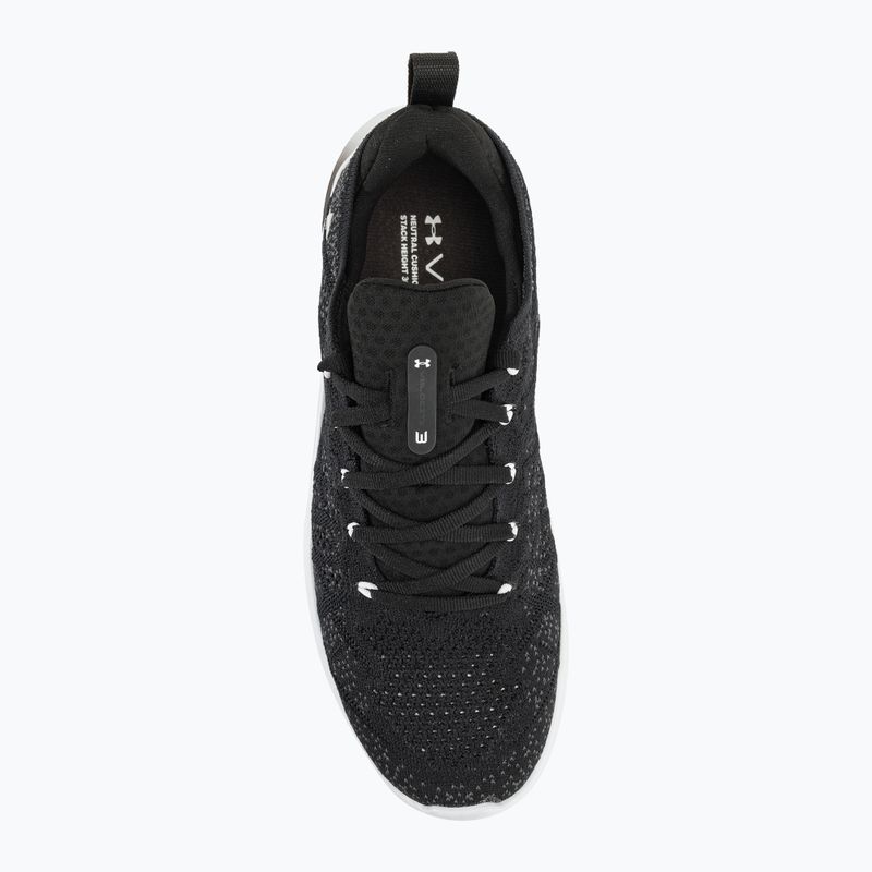 Vyriški bėgimo bateliai Under Armour Velociti 3 black/white/white 6