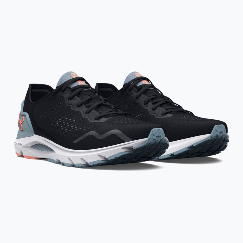 Under Armour Hovr Sonic 6 moteriški bėgimo bateliai black/bubble peach 13