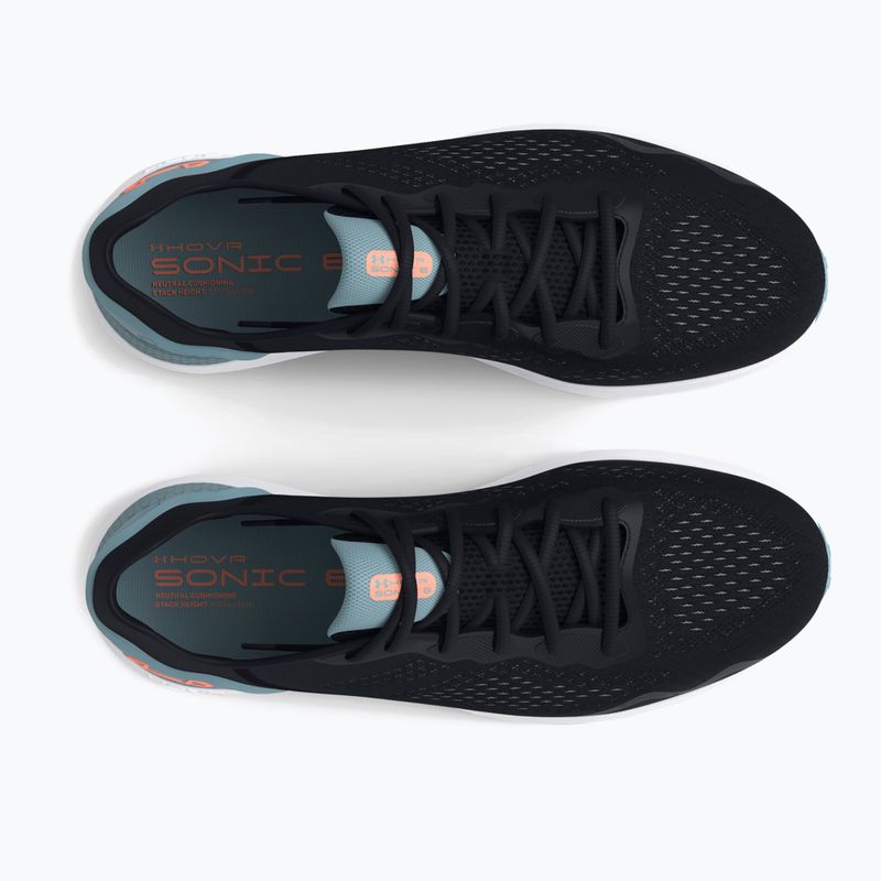 Under Armour Hovr Sonic 6 moteriški bėgimo bateliai black/bubble peach 14