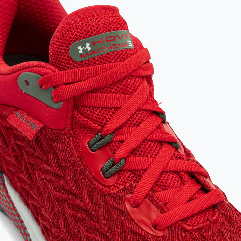 Under Armour Hovr Machina 3 Clone vyriški bėgimo bateliai red/red 8