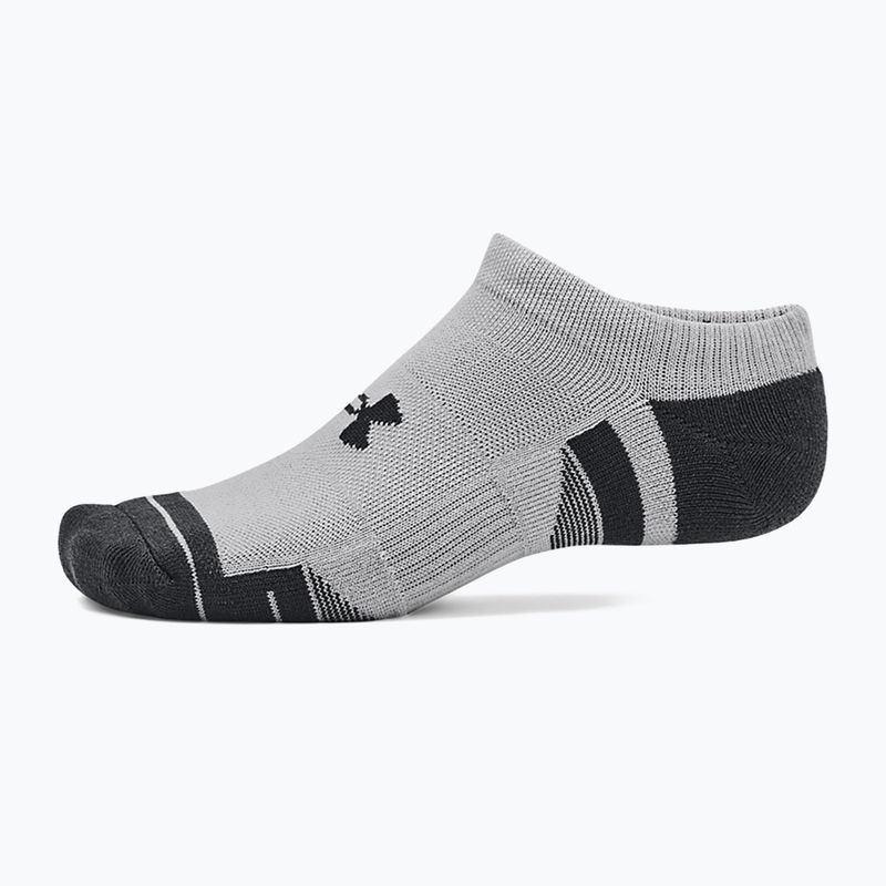 "Under Armour Performance Tech" 3 vnt. NS mod pilkos/baltos/pilkos kojinės 3