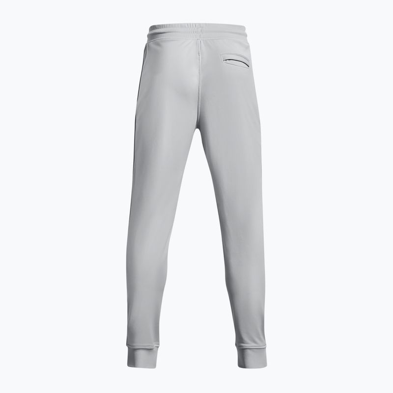 Vyriškos kelnės Under Armour Sportstyle Tricot Jogger mod gray/white 6