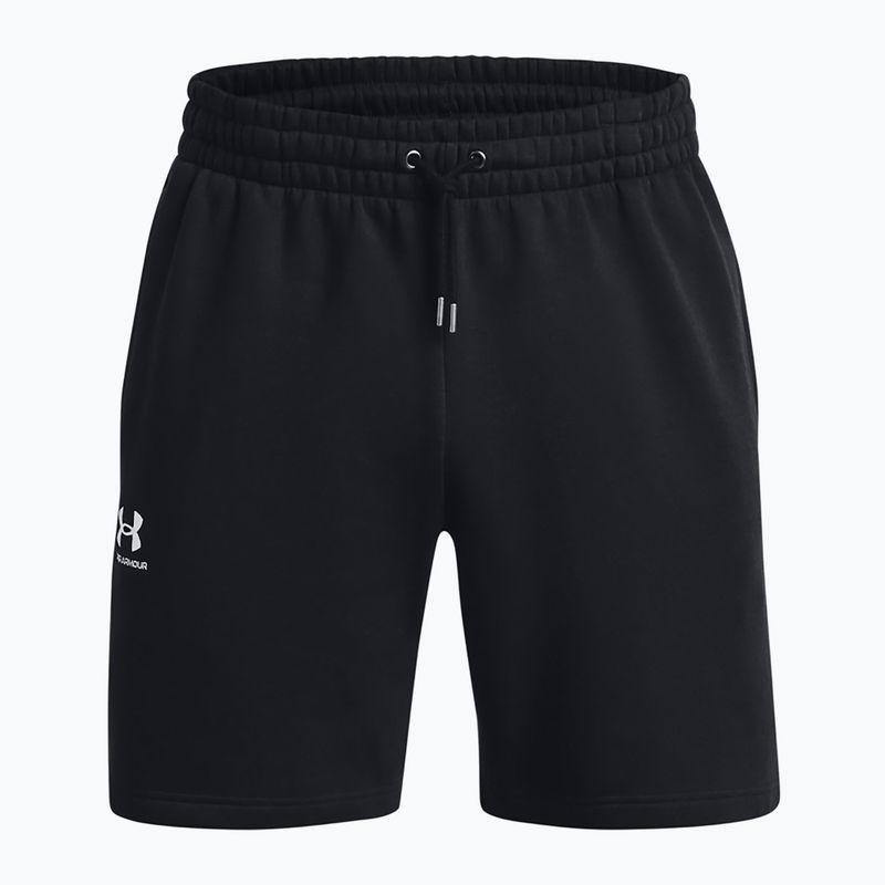 Vyriški šortai Under Armour Icon Fleece black/white 5