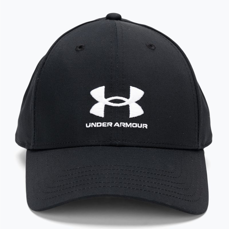 Under Armour Branded Lockup Adj juoda/balta vyriška beisbolo kepuraitė 5