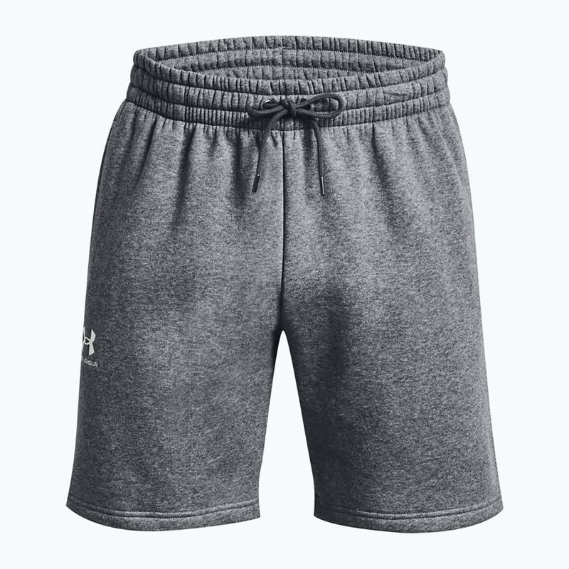Vyriški šortai Under Armour Icon Fleece Pitch gray medium heather/white 5