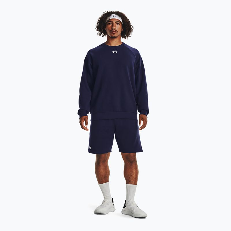 Vyriškas džemperis Under Armour Rival Fleece Crew midnight navy/white 2