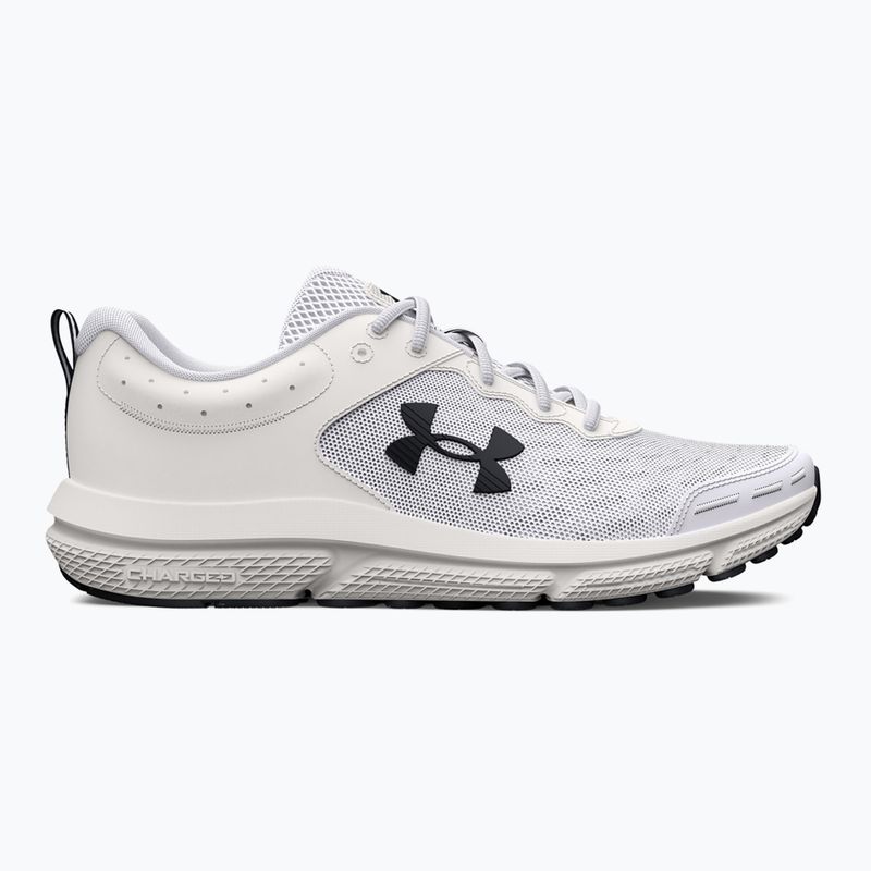 Vyriški bėgimo bateliai Under Armour Charged Assert 10 white/black/black 8