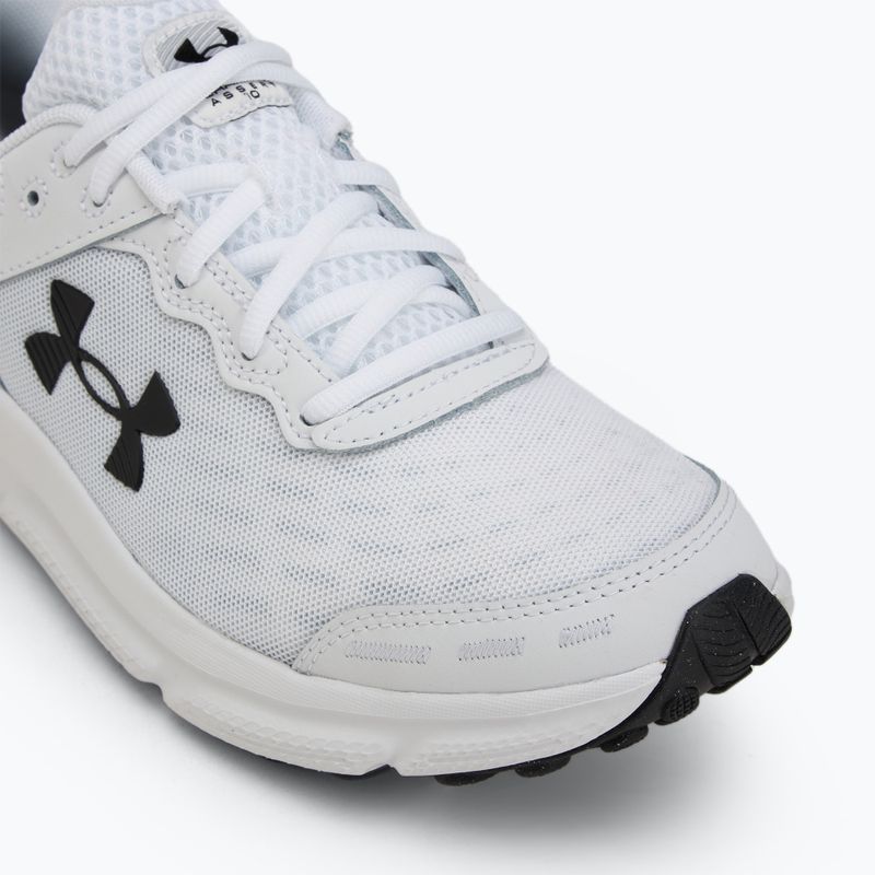 Vyriški bėgimo bateliai Under Armour Charged Assert 10 white/black/black 7