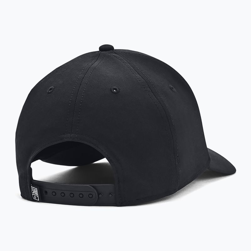 Kepuraitė su snapeliu Under Armour Curry Snapback black/white 2