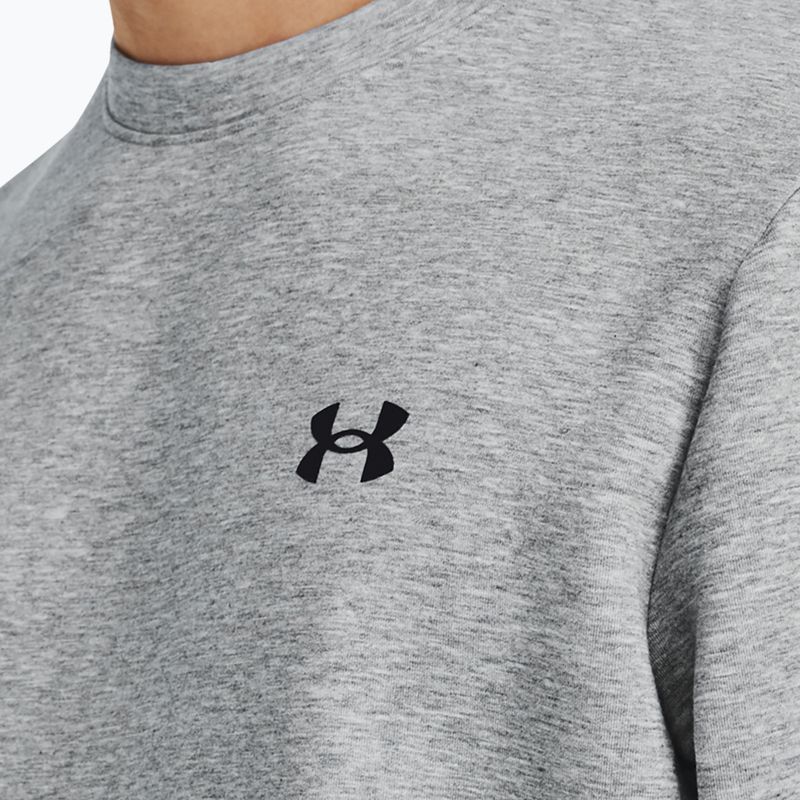 Vyriškas džemperis Under Armour Unstoppable Fleece Crew mod gray/black 4