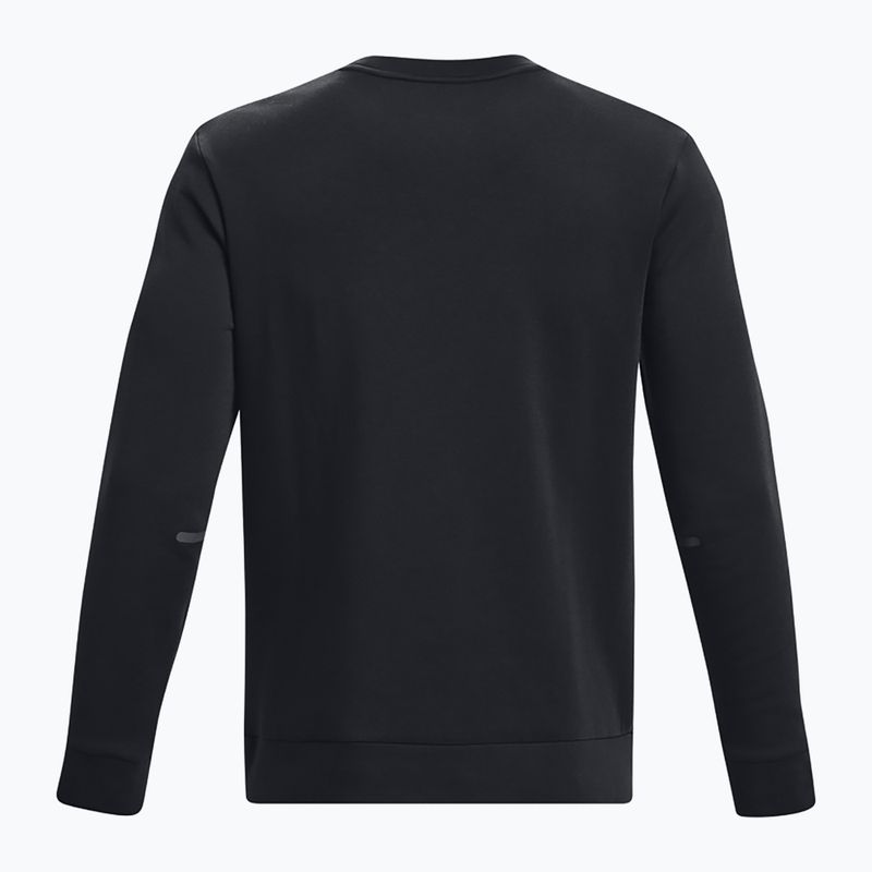 Vyriškas džemperis Under Armour Unstoppable Fleece Crew black/black 6