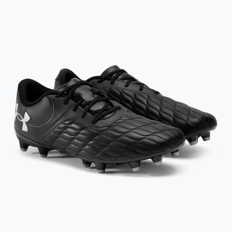 Futbolo batai Under Armour Magnetico Select 3.0 FG black/metallic silver 4