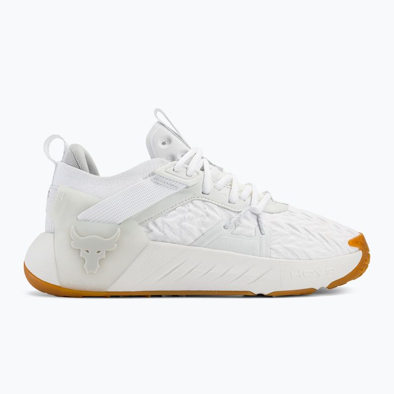 Vyriški žygio batai Under Armour Project Rock 6 white/white/halo gray 2