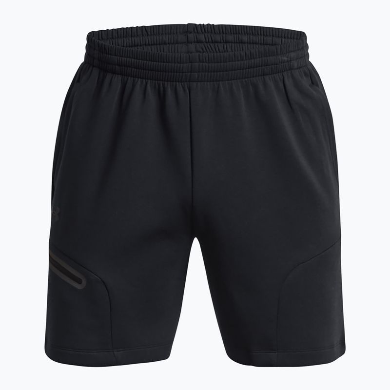 Vyriški treniruočių šortai Under Armour Unstoppable Fleece black/black 5