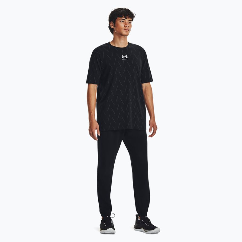 Vyriškos kelnės Under Armour Stretch Woven Joggers black/pitch gray 2