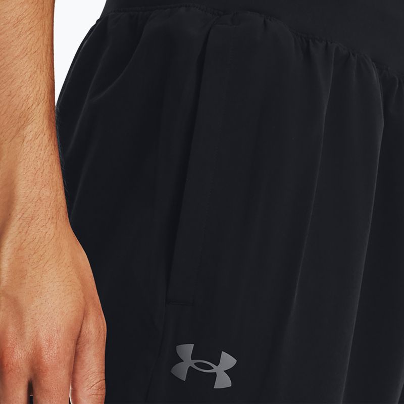 Vyriškos kelnės Under Armour Stretch Woven Joggers black/pitch gray 4