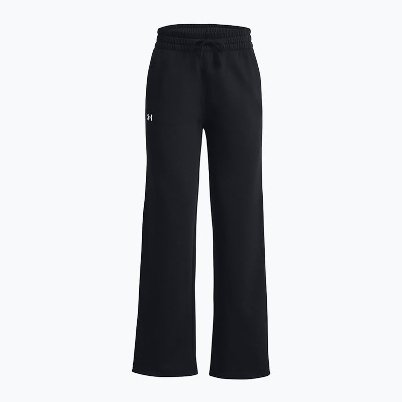 Moteriškos kelnės Under Armour Rival Fleece Straight Mod Rack black/white 5