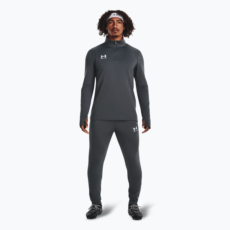 Vyriškas futbolo džemperis Under Armour Challenger Midlayer castlerock / white 2