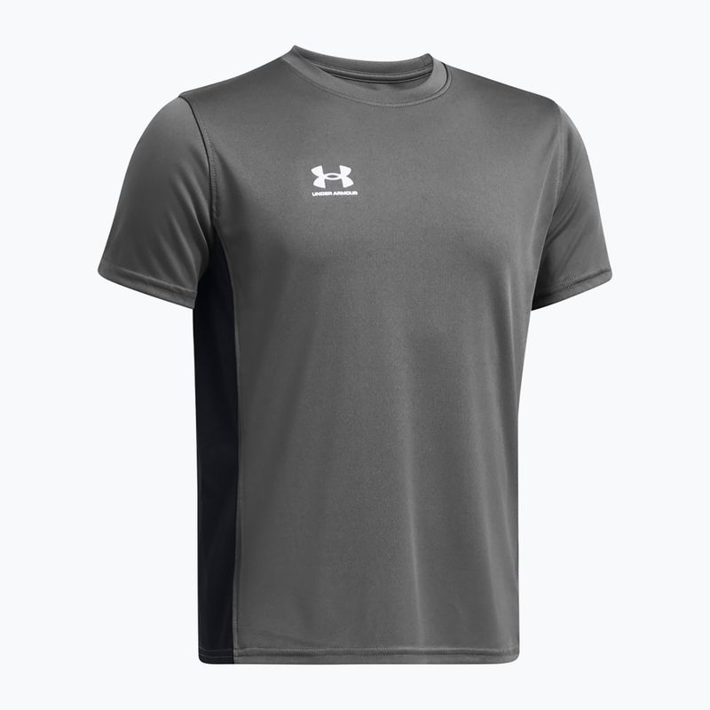 Vaikiški futbolo marškinėliai Under Armour Challenger Train castlerock/white 3