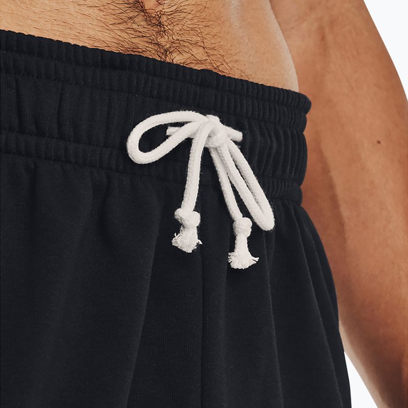 Vyriški šortai Under Armour Rival Terry 6in black/onyx white 4