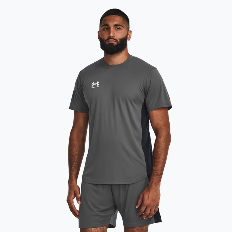 Vyriški futbolo marškinėliai Under Armour Challenger Train castlerock/white
