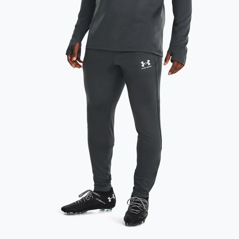 Vyriškos futbolo kelnės Under Armour Challenger Train castlerock / white