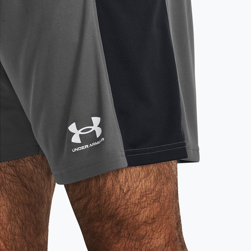 Vyriški futbolo šortai Under Armour Challenger castlerock / white 4